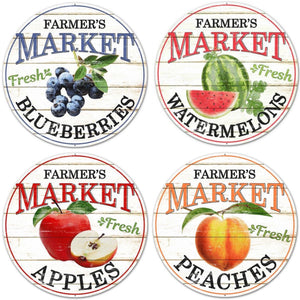 Farmer's Market Farmhouse Set of Four Printables - Southern Crush