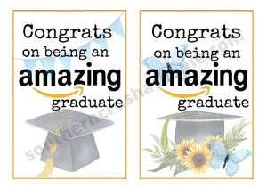 Amazon Gift Card for Graduate Girl - Graduation Card - Graduation Gift - Instant Download - Southern Crush
