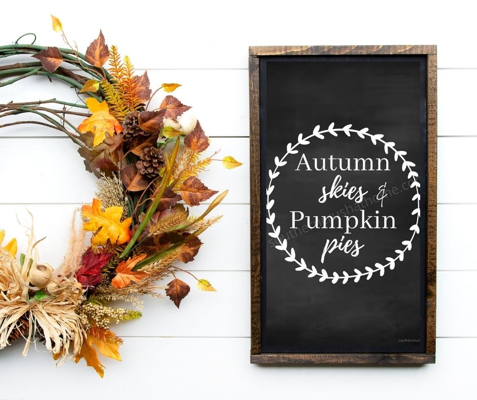 Autumn Skies & Pumpkin Pies - Southern Crush