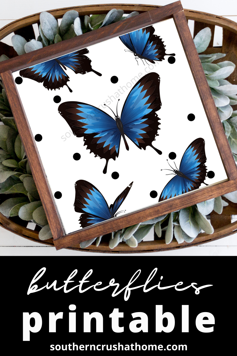 Butterflies printable - Southern Crush