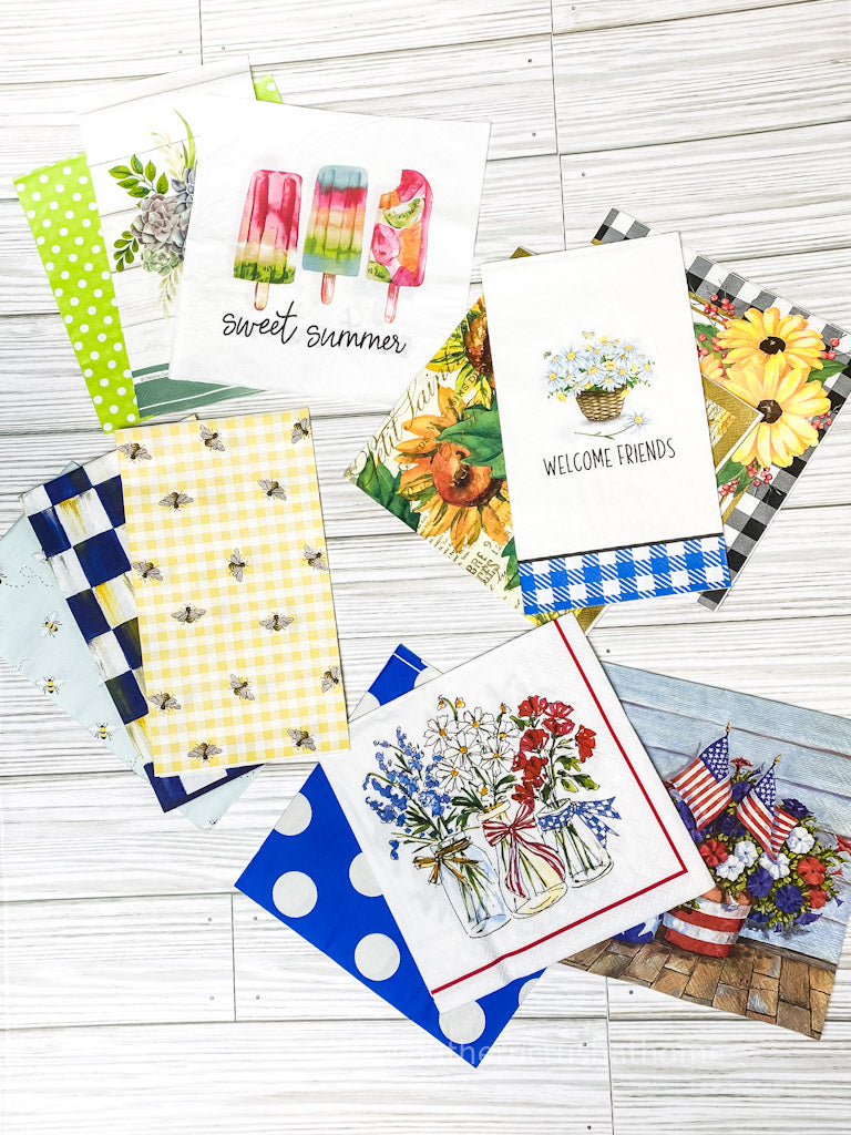 Limited Edition Summer Napkin Bundle - Southern Crush