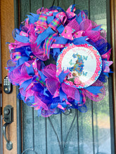 Load image into Gallery viewer, Welcome Home Spring Gnome Butterfly Wreath - Southern Crush