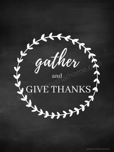 Gather and Give Thanks - Southern Crush