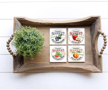 Load image into Gallery viewer, Farmer&#39;s Market Farmhouse Set of Four Printables - Southern Crush