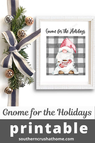 Gnome for the holidays - Southern Crush