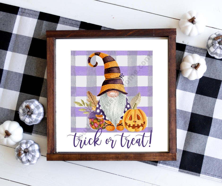 Halloween Trick or Treat Gnome Printable - Southern Crush