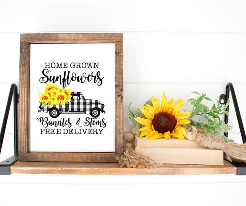 Sunflowers Farmhouse Printable - Southern Crush