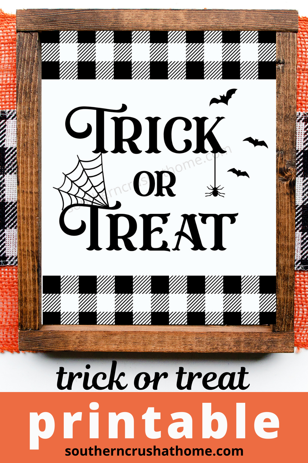 Trick or Treat Halloween Printable - Southern Crush