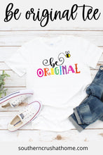 Load image into Gallery viewer, Bumble Bee &quot;Be Original&quot; Multi-color T-Shirt - Southern Crush