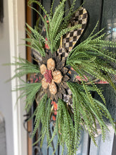 Load image into Gallery viewer, MacKenzie-Child’s Summer Flip Flop Wreath - Southern Crush