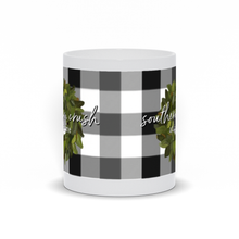 Load image into Gallery viewer, Buffalo Check Southern Crush At Home Logo Mug FREE SHIPPING INCLUDED - Southern Crush